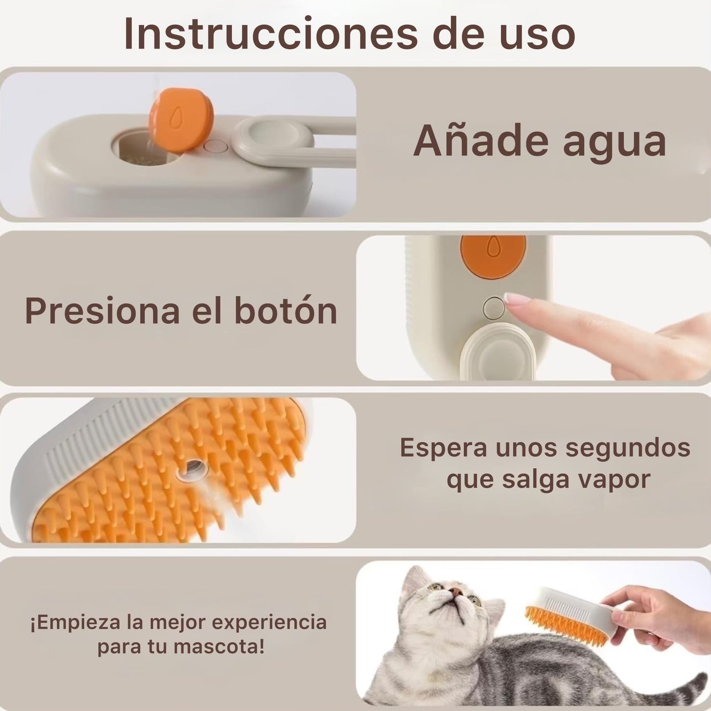 Cepillo PetCare ¡Compra 1 y llévate 1 GRATIS!